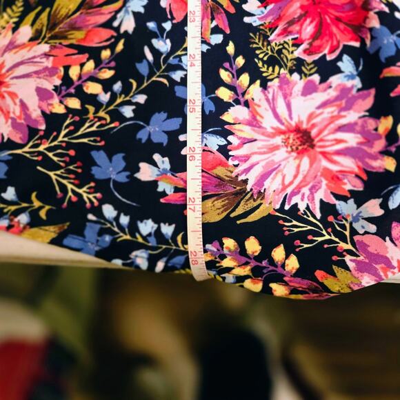 Women’s Pioneer Woman Boho Hippie Floral Blouse Flare Sleeves Lightweight XL - Picture 13 of 13